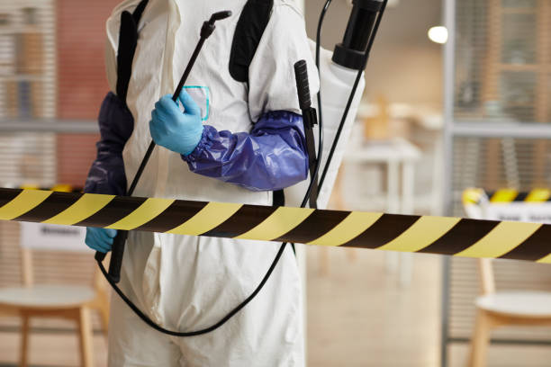 Professional Unattended Death Cleanup technician working in Garfield, TX